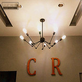 loft复古工业风吊灯创意个性艺术灯简约餐厅吊灯理美发服装店灯具