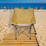 户外折叠椅子露营沙滩靠背椅休闲超轻帆布椅蛋形椅簸箕椅女士椅