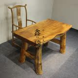 实木家具餐桌椅组合面馆1米/1.2米吃饭桌中式餐厅快餐桌餐台板凳