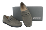ECCO正品代购男鞋 爱步真皮透气休闲套脚鞋 英伦商务驾车鞋570914