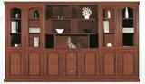 实木贴皮油漆文件柜木质现代简约储物柜子办公室书柜书架时尚柜子