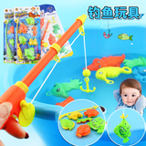 儿童益智磁性钓鱼创意地摊货热卖小孩玩具批发好玩的1-2-3岁义乌
