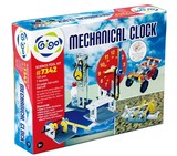 圣诞节礼物幼儿园益智玩具积木搭建齿轮钟表拆装机械钟表7342