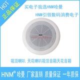 HNM TAC-5306 背景音乐店铺超市餐厅天花吸顶喇叭 吊顶音响音箱响