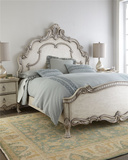 爆款法式意大利古典纯实木雕花床 美式复古做旧双人床卧室婚床