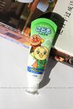 【现货】日本狮王防蛀固齿牙膏 面包超人儿童牙膏可吞食哈密瓜40g