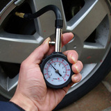 高精度汽车胎压计 轮胎气压表 胎压表 金属压力表可放气 汽车用品