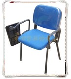 学生培训椅 桌椅一体椅 培训椅带写字板 折叠翻板培训椅 软垫椅子