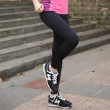 女士压缩裤健身裤瑜伽裤高弹力紧身裤训练长裤子速干透气跑步运动