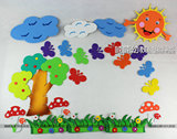 幼儿园装饰品 场景教室环境布置 区角设计组合 美丽丛林组合图