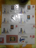中国邮票展览.曼谷全套纪念封（含组外品）