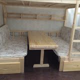 特价包邮儿童子母床双层床实木上下铺高低床组合书桌床电脑学习床