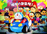 正版哆啦A梦遥控车卡通儿童遥控赛车玩具 男女孩生日礼物发光发声