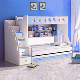 儿童床儿童子母床双层儿童床板式床儿童家具烤漆公主卧房组合床