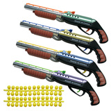 儿童双管软子弹枪中折式连发气枪软子弹安全环保儿童手枪玩具