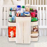 包邮宝宝悬挂式多功能整理袋尿布收纳婴儿床头挂袋尿片奶瓶储物袋