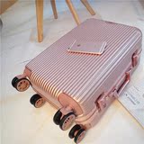 铝框拉杆箱旅行箱行李箱20寸可登机万向轮带海关密码锁24/28寸