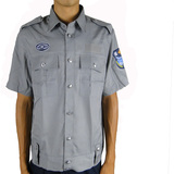 2011新式授权保安服短袖衬衣保安夏装小区物业保安夏季长短袖制服
