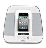 原装正品TDK/苹果ipod/iphone专用立体便携音箱 闹钟音响 带FM调