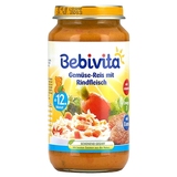 德国直邮代购 Bebivita 贝唯他 蔬菜米饭牛肉泥 12个月 250g 特价