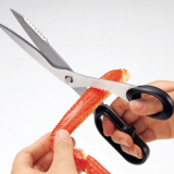 日本ECHO不锈钢厨房料理剪刀 螃蟹专用剪刀龙虾大闸蟹帝王蟹剪刀