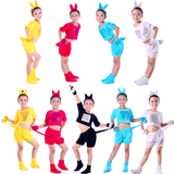 六一儿童小猫小兔子舞蹈演出服装男女童小猫演出服幼儿兔子表演服