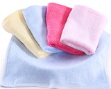 中国结100%竹纤维毛巾小方巾儿童婴儿儿童洗脸毛巾吸水比纯棉好