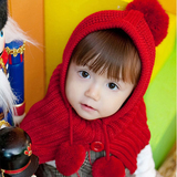 熊朵儿童披肩韩版男女童秋冬款宝宝披风童装斗篷儿童外套帽子包邮