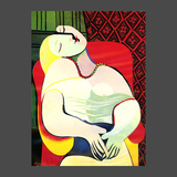 毕加索世界名画经典油画高清仿真无框画装饰画客厅玄关卧室装饰画