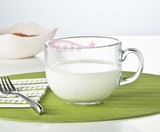 法国弓箭乐美雅钢化玻璃杯 牛奶杯 水杯 咖啡杯 微波炉专用500ml