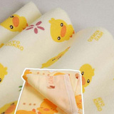 西松屋 黄色小鸭 宝宝透气防水隔尿垫 婴儿防漏床垫 大中小号可选