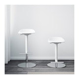 IKEA深圳宜家代购 延宁 酒吧凳 高脚椅子 可升降白色吧台凳子