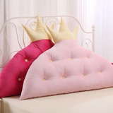 艾米同款皇冠床头沙发可爱韩式公主靠枕靠垫靠背儿童礼物礼品含芯