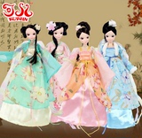 正品可儿娃娃古装中国娃娃系列古装仙子女孩生日礼物白肌关节体
