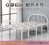 折叠床单人午睡午休双人床硬板床成人床儿童床1米1.2米1.5米包邮