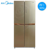 Midea/美的BCD-405TGEM/BCD-660WGPZV 多门对开四门玻璃面板冰箱