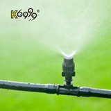 k6999微喷头降温加湿 可调节雾化喷头淋花浇花微滴灌溉工具套装