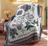 地中海沙发毯 美式乡村盖布 外贸沙发巾 欧式沙发毯 线毯 装饰毯