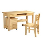 特价新款电脑桌  实木电脑桌  简约书桌 松木桌椅