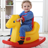 儿童木马摇马加厚室内婴儿玩具宝宝摇摇车塑料玩具车摇椅周岁礼物