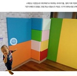韩国代购直邮 儿童房宝宝安全防撞墙贴 防撞墙垫 一套4个