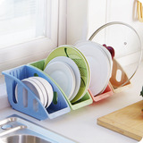 厨房碗碟餐盘沥水架餐具整理架 橱柜盘子碟子收纳架放盘碟置物架