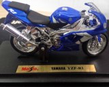美驰图原厂仿真 1:18 雅马哈 YZF R1 合金摩托车模型玩具 摆件