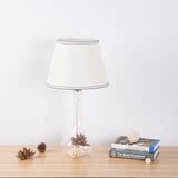 北欧LED书房卧室床头客厅台灯时尚创意玻璃装饰节能台灯
