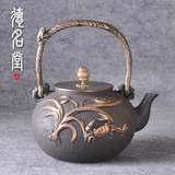 日本原装进口 老铁壶茶具铸铁 南部铁器茶壶无涂层 特价铁壶代购
