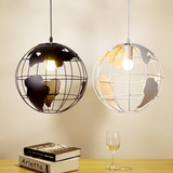 北欧吊灯创意过道卧室灯咖啡厅灯吧台餐厅灯现代简约地球单头灯具