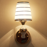 美式新款壁灯卧室简约床头灯客厅酒店婚房创意LED节能壁灯过道灯