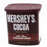 包邮 美国原装HERSHEY'S好时纯可可粉coco粉 无糖巧克力粉226g