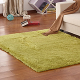 丝绒毛卧室床边毯加厚可水洗不掉色地垫飘窗垫子茶几地毯可定制