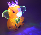 元宵节新年儿童手提电动灯笼 卡通猴子生肖发光音乐走马塑料灯笼